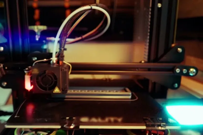 Detail extruderu 3D tiskárny pro nastavení Fillamentum Flexfill TPU 98A