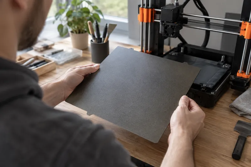 Texturovaný ocelový tiskový plát pro tisk technických materiálů